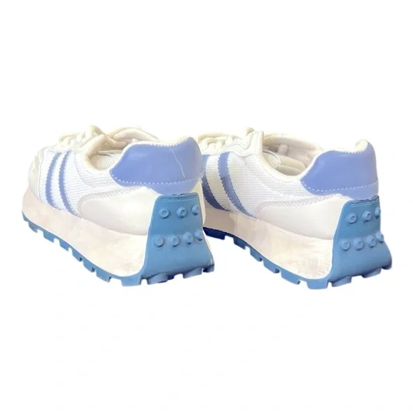 ZFBBD Women’s Platform Lace-up Comfort Sneakers Size 8 - Picture 7 of 10